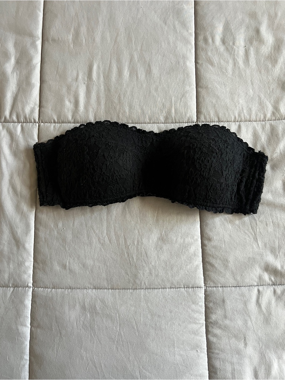 Aerie Floral Lace Bandeau Bra